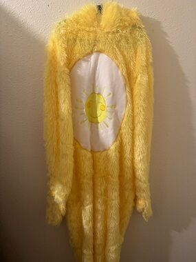 Care Bears Sunshine Bear Hooded Plush Kids Costume